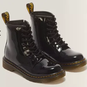 Dr. Martens 1460 Boots Black Patent Leather Kids Size: 11 (Youth) thumbnail 1
