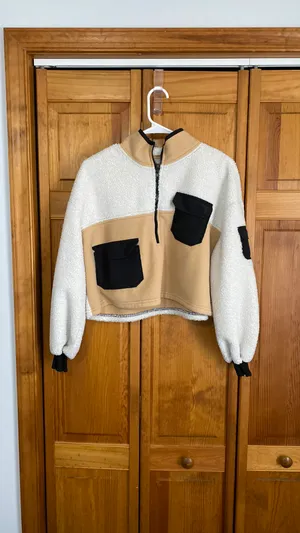 Urban Outfitters Cropped Half Zip thumbnail 1