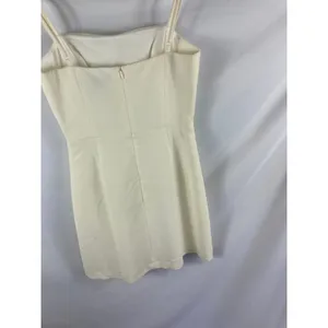 French Connection Whisper Light Off White Dress Size 0 thumbnail 3