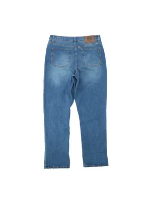 Frye Cuffed or Straight Leg High Rise Stretch Blue Jeans 10 thumbnail 9