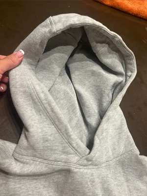 lululemon athletica Light Gray Hoodie with Detroit Red Wings sleeve thumbnail 6