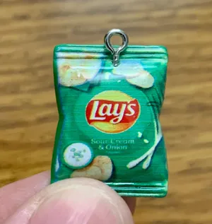 Lay’s Chips Charm Pendant Green thumbnail 3