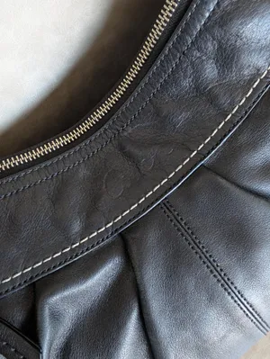 Coach Black Soho Hobo Shoulder Bag Leather thumbnail 3