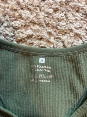 Athletic Crop Top Tank Green thumbnail 2