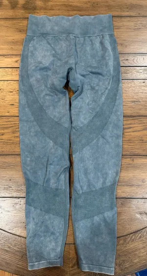 PINK Victoria's Secret Kids Seamless High-Waist Slate Gray Leggings thumbnail 1