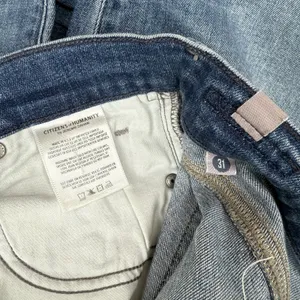 Citizens of Humanity Avedon Ankle Jeans Size 31 Medium‎ Wash Made In USA thumbnail 5