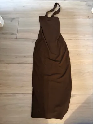 NEW Elegant Formal Bodycon Maxi Dress Halter Neck XS thumbnail 4