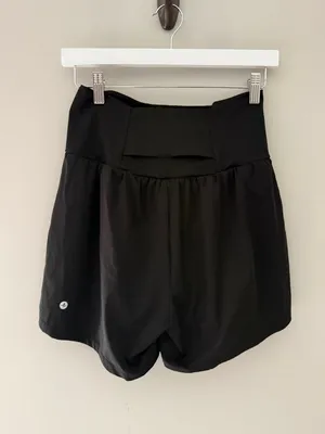 Halara SoftlyZero Airy 2-in-1 Yoga Shorts 5 Inch Black Women’s M thumbnail 8