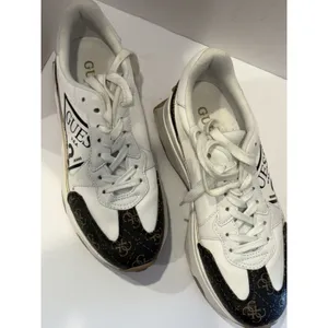 Guess Flpcb5Fal12 CalebB5 Fashion Women Sneaker White Brown US 8.5 thumbnail 8