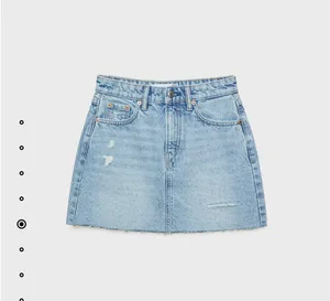 Stradivarius Jean Skirt thumbnail 3