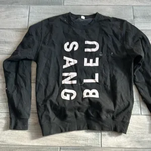 Sang bleu black pull thumbnail 2