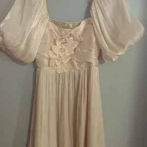 entro Cream Puff Sleeve‎ Mini Dress thumbnail 2