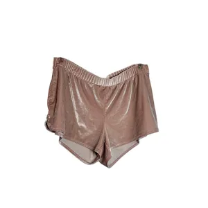 Madewell Womens Velvet Pajama Set Dusty Rose‎ Cami and Shorts Loungewear Medium thumbnail 4