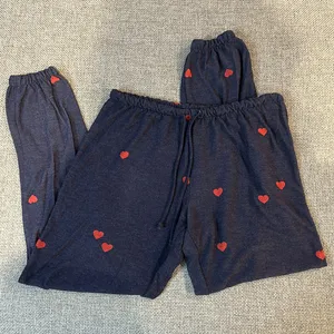 MOVING SALE Navy hearts Chaser jogger thumbnail 2