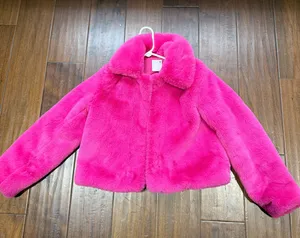 Pink Fluffy Jacket thumbnail 2