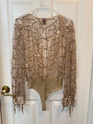 Windsor Sequin Bodysuit thumbnail 2