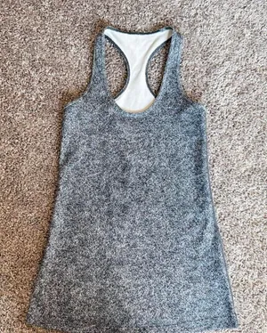 Lululemon gray heathered tank top thumbnail 1