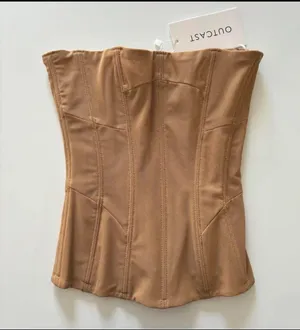 Generation Outcast Clothing nude mesh corset thumbnail 2