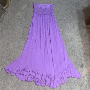 Free People FP One Adella Corset Maxi‎ Dress Beauty Berry Small thumbnail 6