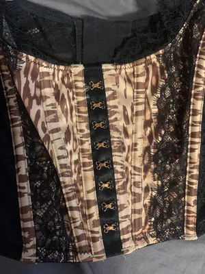 Victoria’s secret cheetah Bustier thumbnail 3