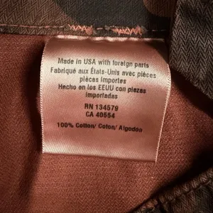 Sundry Camo Ankle Pants Womens 25 Brown Twill Pleated Crop Pockets Relaxed NWT thumbnail 10