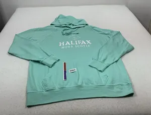 Unisex Adult Excellent Fundy Resort Pullover Hoodie XL Aqua thumbnail 1