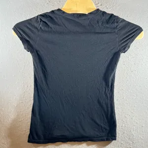 1269 | Calvin Klein Performance‎ V-Neck Activewear Tee Black Womens Small thumbnail 2