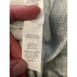 Aerie Pants Womens Large Gray Knit Wide Leg Lounge Sweatpants Elastic Waist thumbnail 9