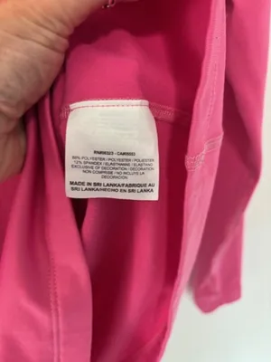 Nike Pro Combat Dri‑FIT Compression Top Women’s L Long Sleeve Pink Athletic thumbnail 5