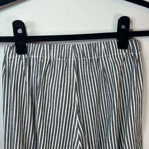 Brandy Melville John Galt Tilden Pants Black White Stripe High Rise School Small thumbnail 9
