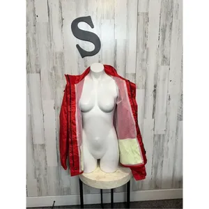 Red rain jacket size small thumbnail 5