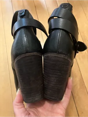 Rag & Bone Harrow Black Leather Heel Ankle Boots Size 41 or 10 thumbnail 11