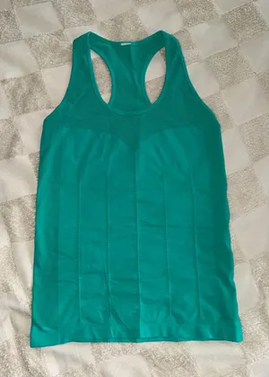 Fabletics‎ Women’s Sleeveless Racerback Tank Top - Teal thumbnail 1