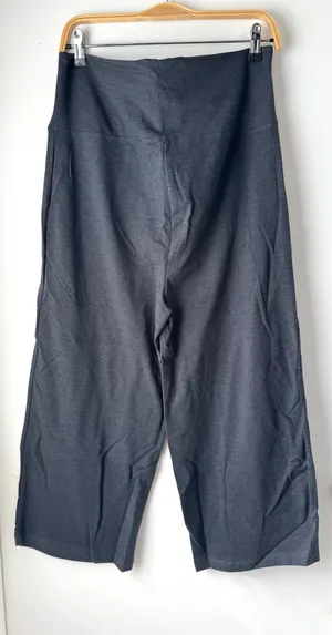 Wide Leg Yoga Pants, 1X Blue thumbnail 2