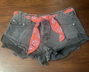 Free People Denim Shorts! thumbnail 1
