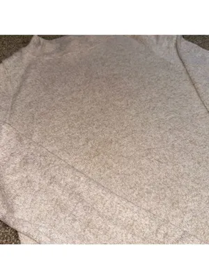 H&M Turtleneck Sweater Fine Knit Cream White XS thumbnail 4