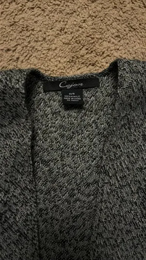 Grey and Black Pancho Gray thumbnail 2