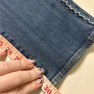 Driftwood Women’s Audrey Jeans w/ Embroidered Leg Sides Size 29 Straight Stretch thumbnail 6