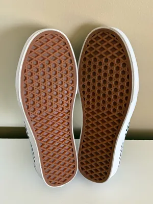 Vans Classic Slip-On Cool Blue Check Foxing Sneakers Size 8.5 thumbnail 7