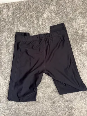 Under Armour Black Logo Waistband Workout Leggings thumbnail 3