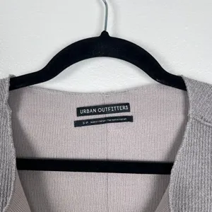 Urban Outfitter Women's Jax Inside Out‎ Oversized Sweater Grey Sz S thumbnail 4