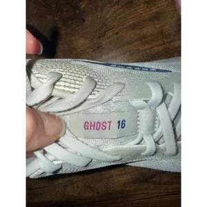Brooks Ghost 16 Women's Running Shoes Gray Pink Blue 1204071B175 Size 11 thumbnail 5
