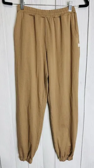 Vuori Villa Jogger Brown Women’s XS (24x26) Tapered Lightweight Performance Knit thumbnail 1