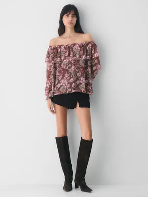 New Aritzia Wilfred Bianca Top Size Medium thumbnail 2