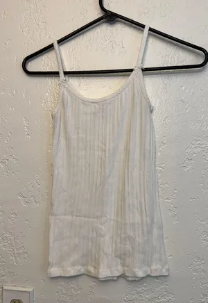 Brandy Melville White Tank thumbnail 1