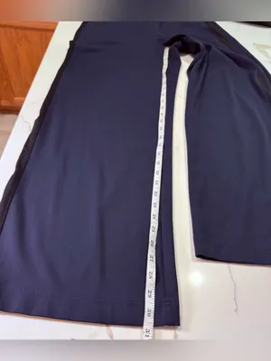 Athleta Venice Colorblock Wide Leg Navy Pants Size M thumbnail 16