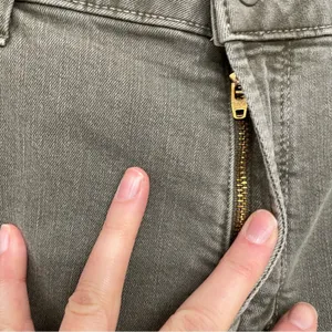 NYDJ Army Green Marilyn Crop Jeans Lift Tuck Technology Womens 14 Fall Denim thumbnail 6