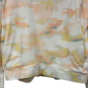 All in Motion Cloud Print Sweatshirt Pullover Athleisure Lounge XL Soft Pastel thumbnail 3