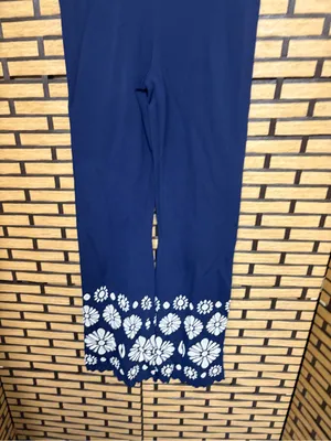 Camila coelho blue floral pants size Small thumbnail 4