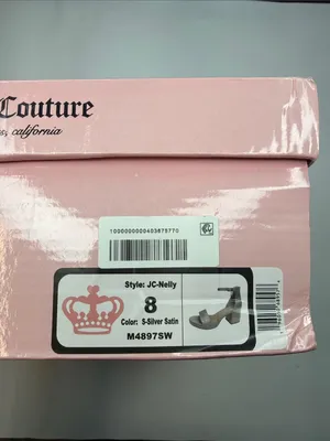 Juicy Couture Women's Nelly Rhinestone Two-Piece Platform Dress Sandals Size 8 thumbnail 4